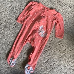 Baby girl one piece pajama